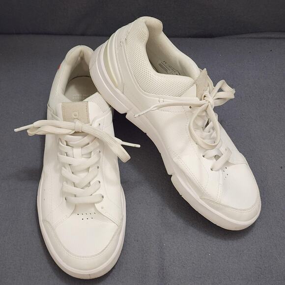 On Running The Roger Centre Court Shoes Womens Size 7.5 White CloudTec 48.99437 - Picture 10 of 16